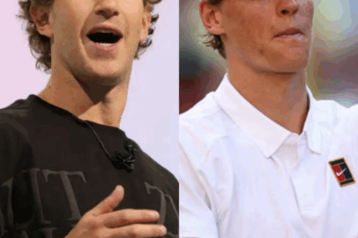 Jannik Sinner Surprises the World and Italian Media by Accepting Mark Zuckerberg’s $45 Million Ad Offer: “Thank you for believing in me, but I will use that money to truly help those in need, because many need it more than I do and I want to see Italy grow stronger.”