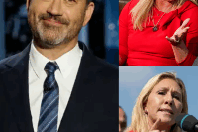 EXPLOSIVE! Kimmel’s Scathing Response to Marjorie Taylor Greene’s Arrest Demand Sparks Nationwide Uproar—Is Free Speech Under Attack or Just Getting Louder? Find Out How This Late-Night Showdown Is Turning Heads and Stirring Controversy Across America