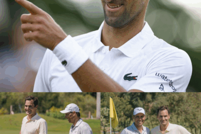 HEARTWARMING REUNION: Federer and Nadal Share Emotional Golf Course Moments, Deliver Tearful Message to Fans—”We Are No Longer Legends, But Tennis Is Forever in Our Hearts.” Djokovic’s Stunning Reaction Leaves Tennis World in Shock!