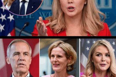 SH*CKING SHOWDOWN: Karoline Leavitt’s Bold Insult to Mark Carney’s Wife Backfires—What Happened When Carney Himself Arrived Leaves Everyone Stunned! The Unexpected Twist That Silenced the Room—Full Story Inside!
