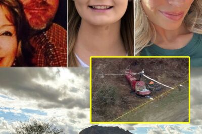 THE RESCUE ONES HEARD THE SILENCE The first responders described the crash scene as haunting: straps still attached, phones shattered but screens dimly lit, backpacks scattered throughout the cabin — evidence of the panic and crash that had engulfed David McCarty and his granddaughters Rachel, Faith, and Katelyn Heideman.